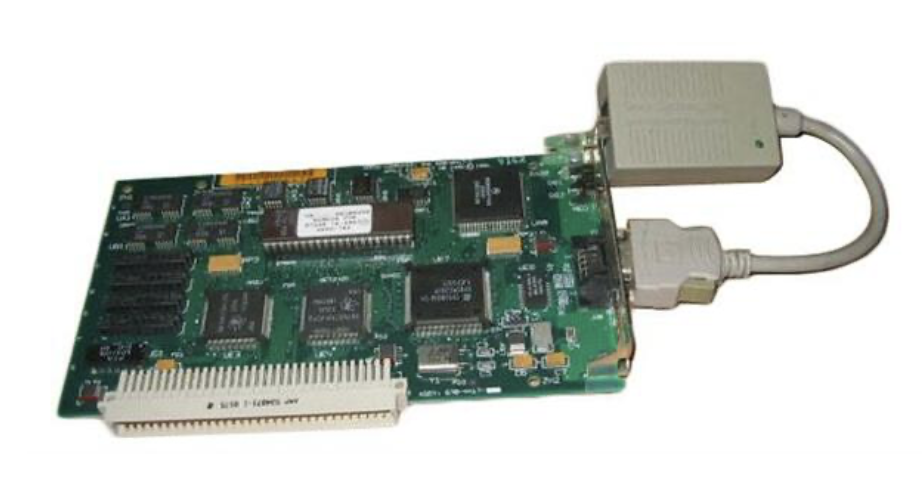 NuBus Ethernet Card DAYNA 10baseT Macintosh IIci で使用